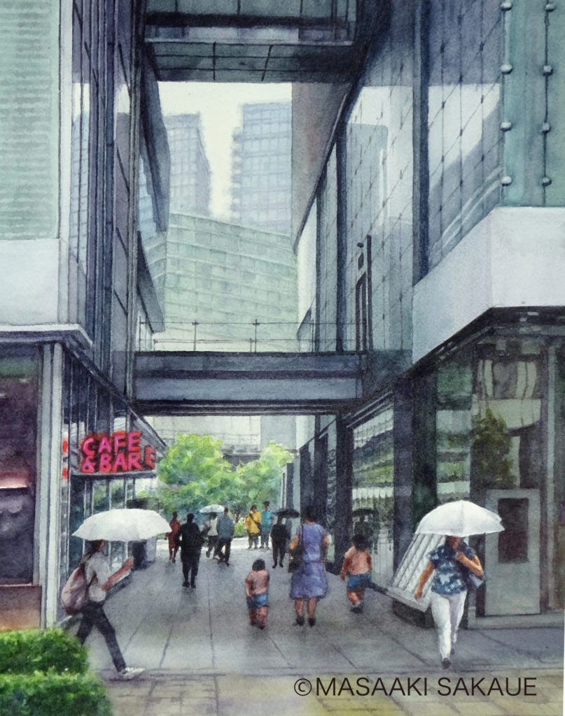 有楽町ビル谷間